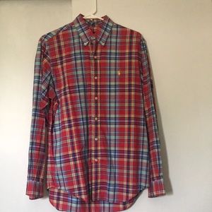 MENS SIZE M RALPH LAUREN BUTTON DOWN